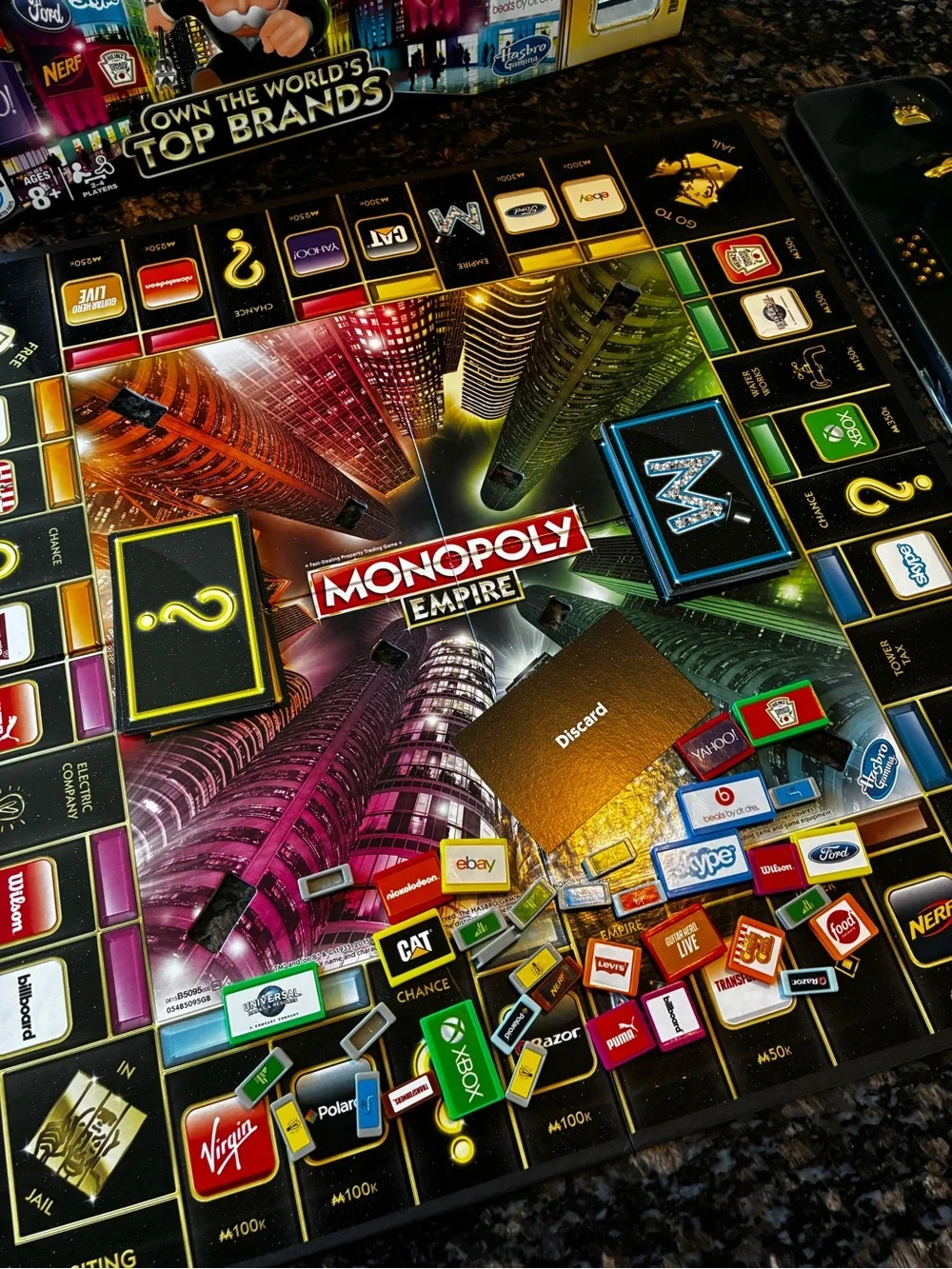 Monopoly Empire 2015 Gold Token Edition Complete Board Game